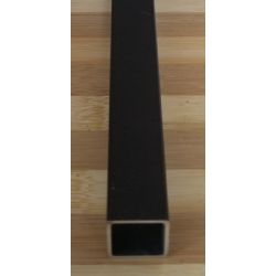 Barreaux en aluminium carr brun (Boite de 10 et  l'unit)