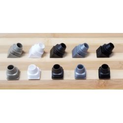 Small Square Connectors available in 5 colours (pk of 20 with screws or individual)
