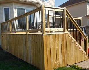 Baluster ans handrail