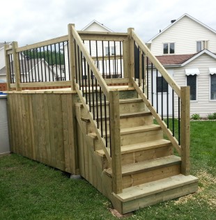 Baluster ans handrail